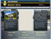 Tablet Screenshot of baughmanmagicseal.com